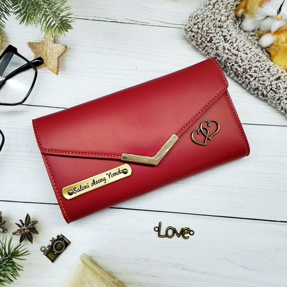 Ladies Sketch Wallet  – Personalized Leather Wallet for Women